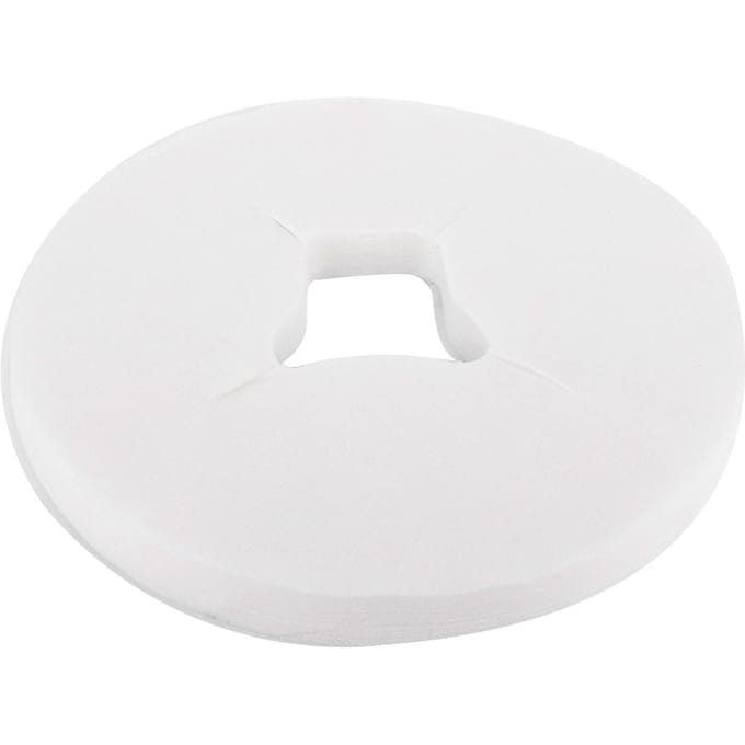 100 stuks gezichtsmassage hoes pad wegwerp salon SPA gezichtsgat kussen mat white