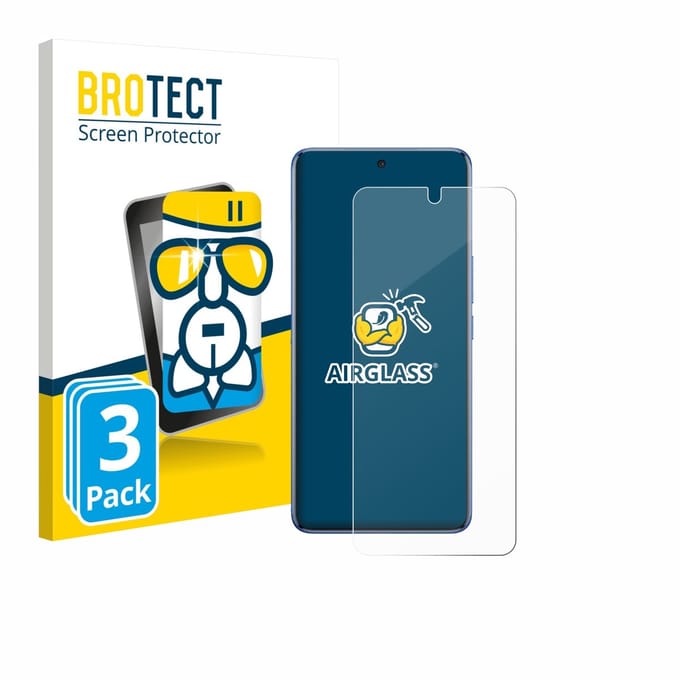 Screenprotector 3 Stuks voor Vivo V50e Beschermglas transparant