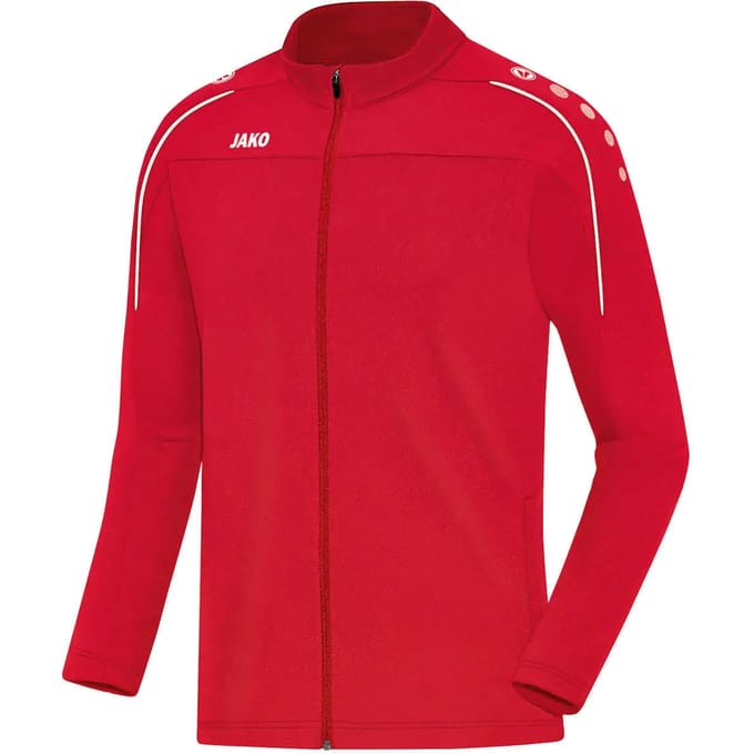 Jako Classico Vrijetijdsvest Heren - Rood | Maat: M