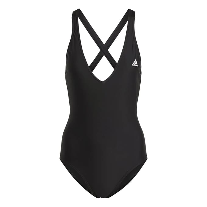 adidas Sportswear 3-Stripes Badpak - Dames - Zwart- 34