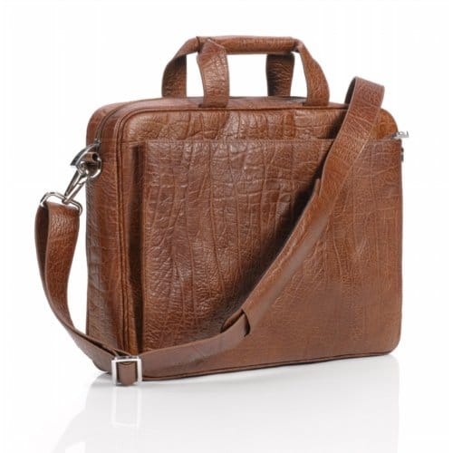 Succes laptoptas 17" sequoia bruin