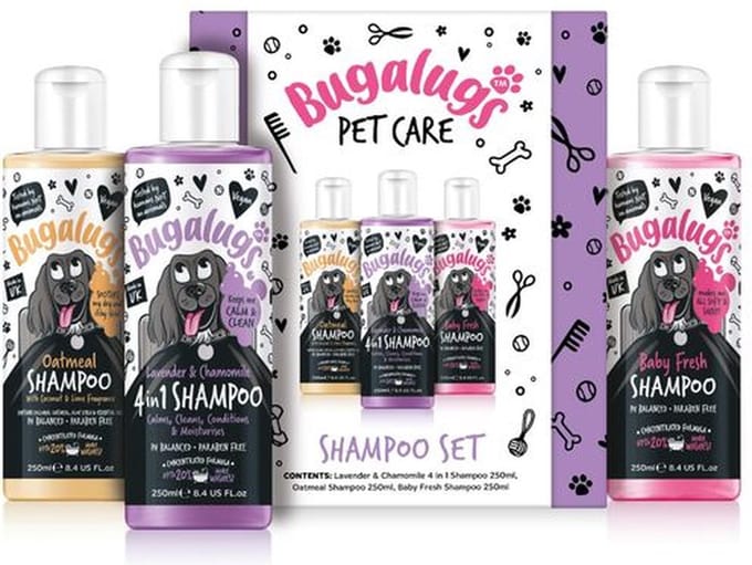 Bugalugs Shampoo Gift Set 3x250ml