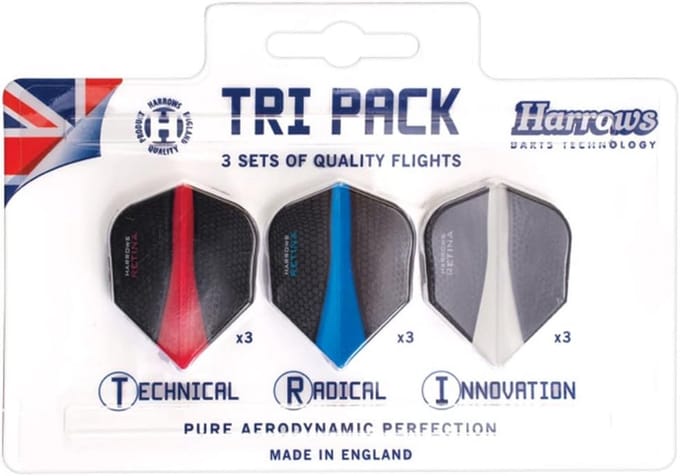 Dart Flights Set - Professionele Vliegers voor Darts Borden - 3 Stuks