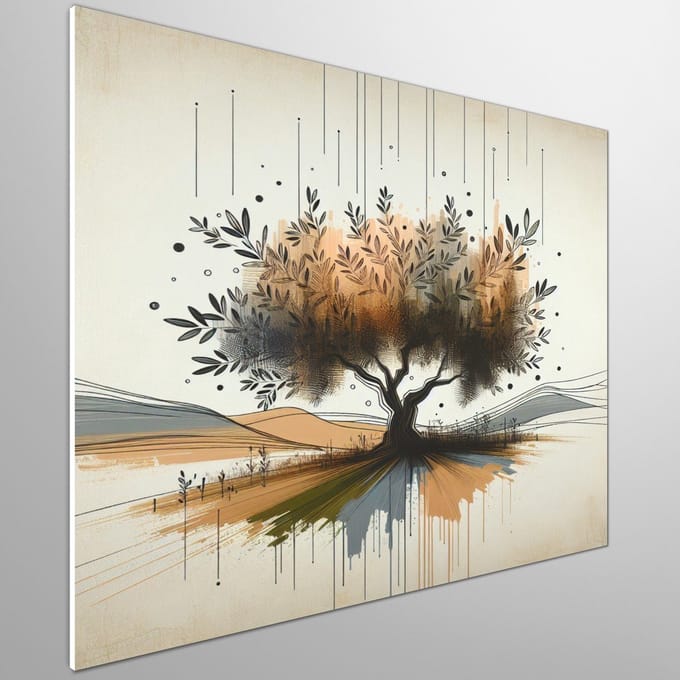 Kunstprint | Wanddecoratie | Dibond | 20 × 20 cm