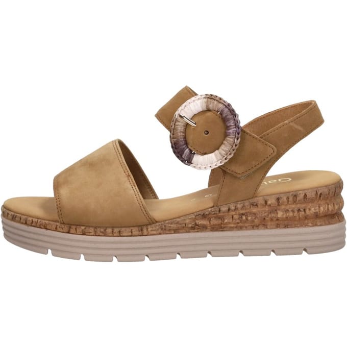 Gabor Sandalen cognac Suede - Dames - Maat 38