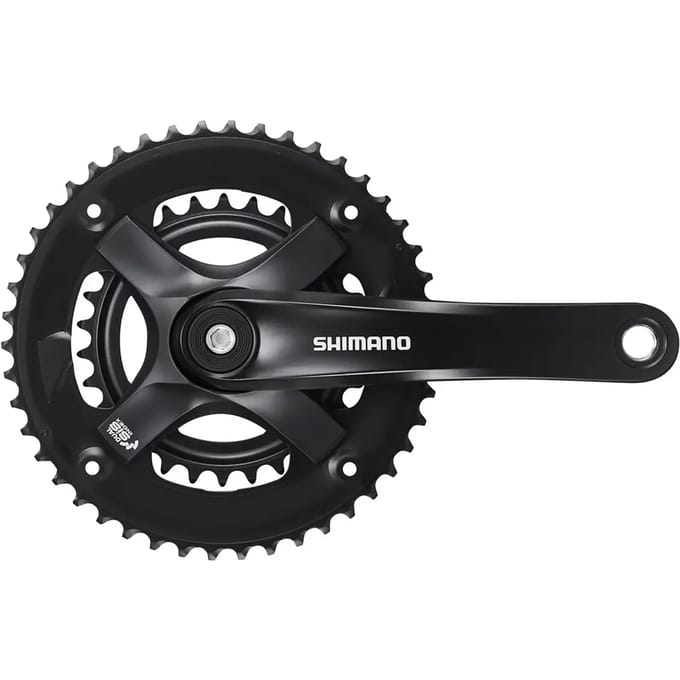 Shimano Crankstel Tourney Ty501 46-30t 7/8s 170 Mm Zwart