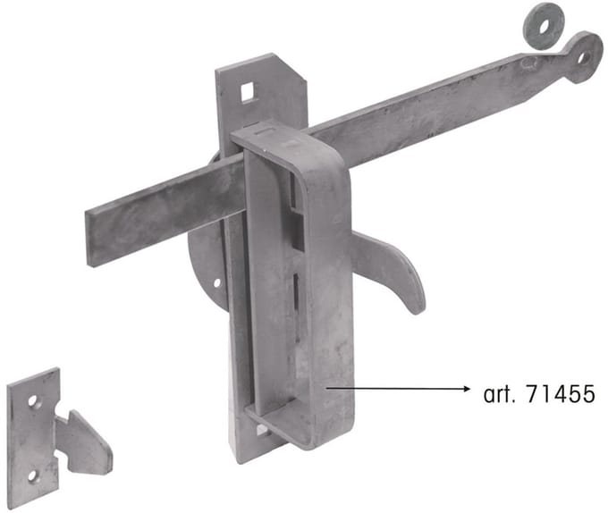 Gb WM-paard 215 x 50 x 4mm TV 71455