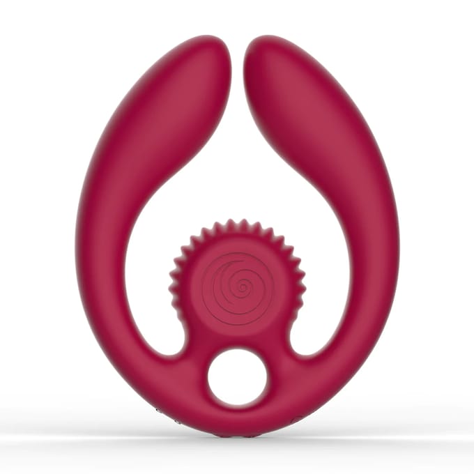 SVibe - GIZI Duo - Dual Couples Stimulator - Burgundy