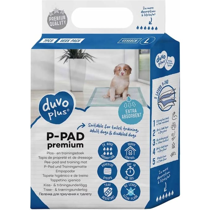 Duvo+ P-Pad premium L - 45x60cm 7 Stuks