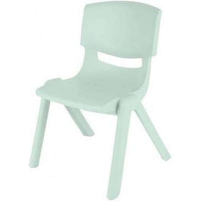 Kinderstoeltje Plastic pastelgroen Tafels & Stoelen