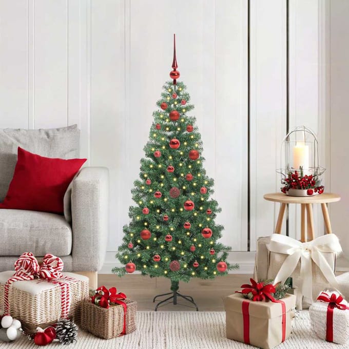 vidaXL Kerstboom Groen 120 cm PVC