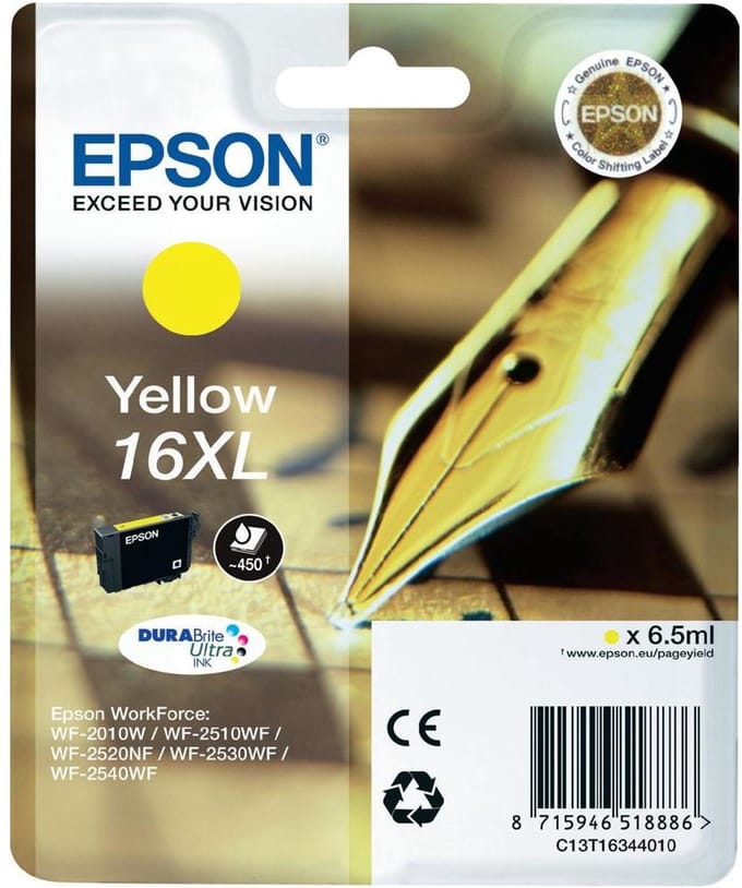 Epson 16XL geel