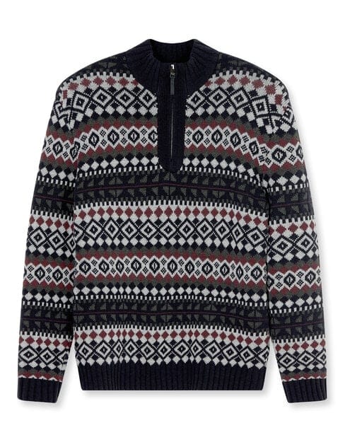 OLYMP Casual Breisel, Marineblauw
