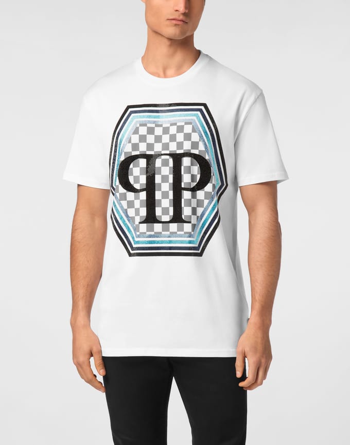T-Shirt Ronde Hals Hexagon