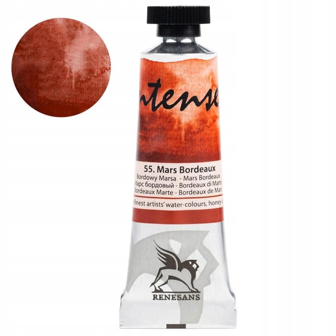 Intense Aquarelverf 15ml - 55 Mars Bordeaux