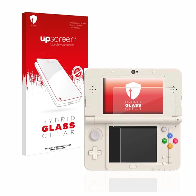 upscreen - Screenprotector voor Nintendo New 3DS - Folie Beschermfolie Beschermglas transparant
