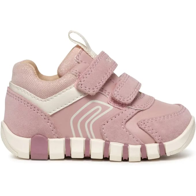 GEOX IUPIDOO PEUTER Sneakers - ANTIEK ROZE/IVOOR - Maat 23