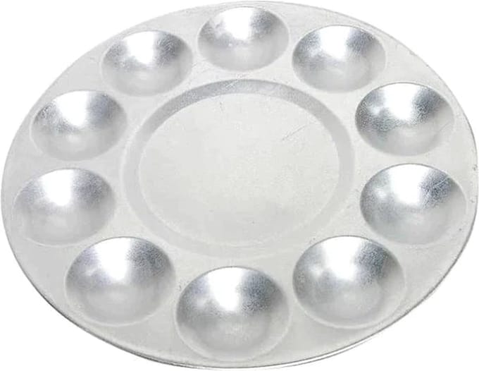 Palet conda rond doorsnede 17 cm aluminium | 1 stuk