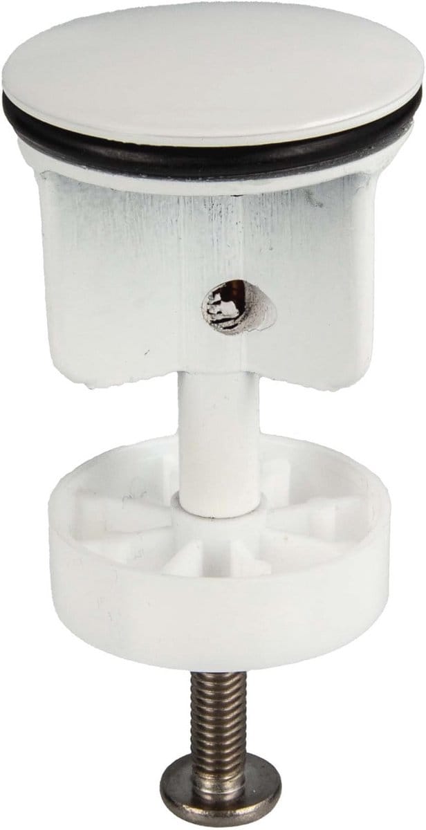 Excenterplug Ø 40 mm voor afvoerstop - wit RAL-9016