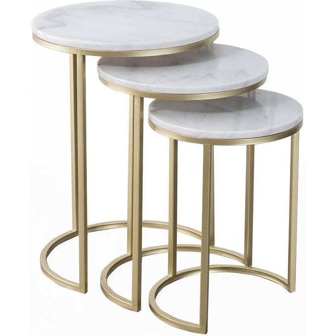Set van 3 bijzettafels Tria | Decorationable