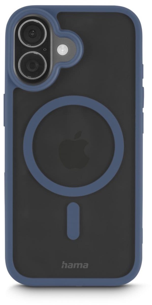 Hama hoesje geschikt voor Iphone 17 - Frame Protect cover - Blauw