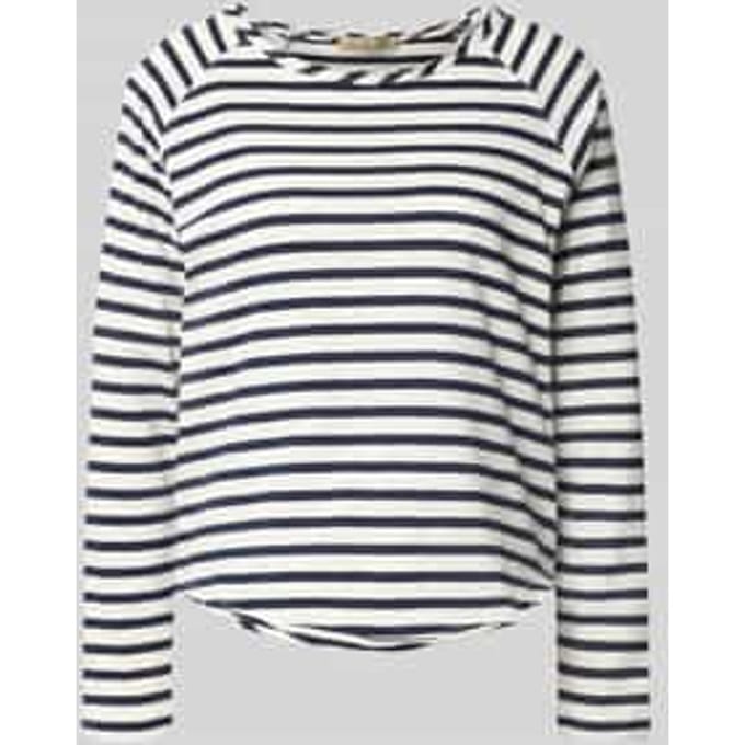 Shirt met lange mouwen van puur katoen
