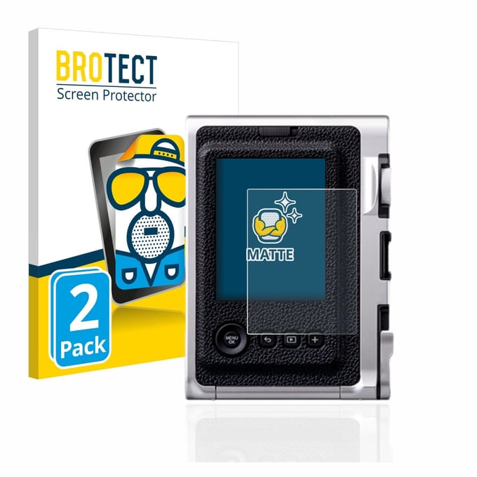 BROTECT - Screenprotector voor Fujifilm Instax Mini Evo - Folie Beschermfolie matte 2 Stuks