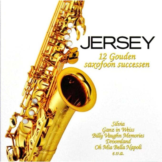 cd  - Jersey - 12 Gouden Saxofoon Successen