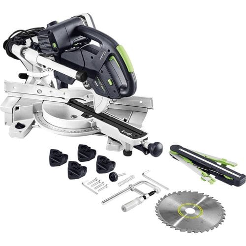 Festool Kapex KS 60 E-SET radiaal afkort- & verstekzaagmachine 1200W 216mm