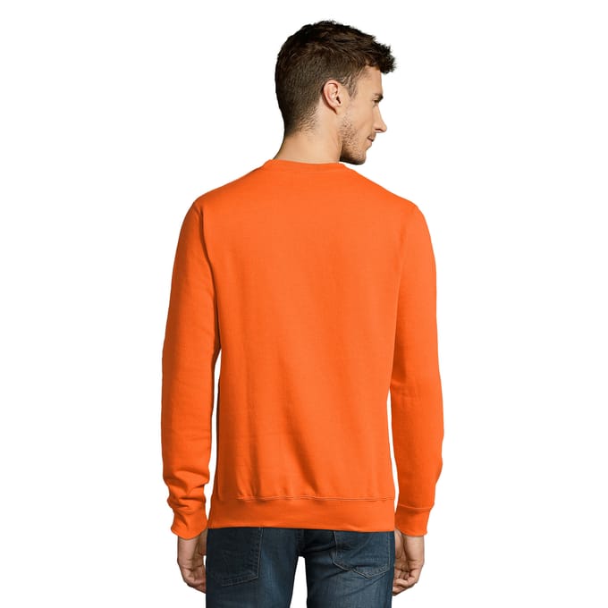 SOLS Uniseks Adult New Supreme Sweatshirt (Oranje)