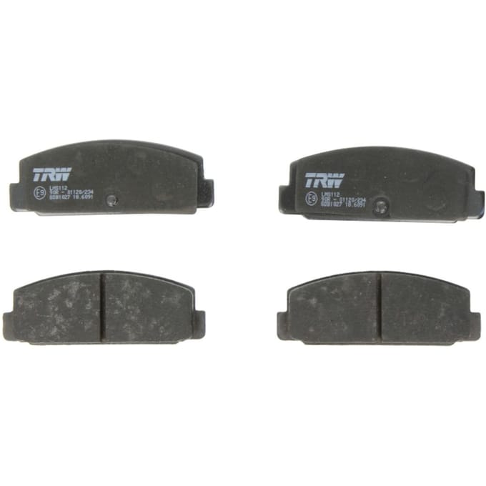 Remblokset TRW GDB1027, achter