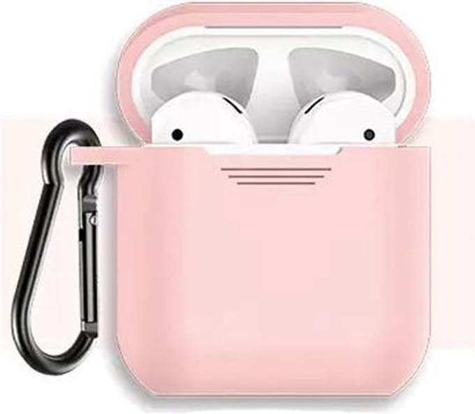 MIRO Licht roze case geschikt voor AirPods type 1 & 2