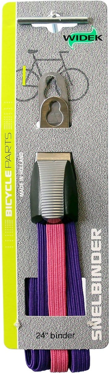 Fiets Snelbinder Widek triobinder 24 paars/roze