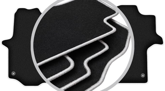 CARLUX-SILVER automatten voor: Mercedes Crafter II bestelwagen (2016-)