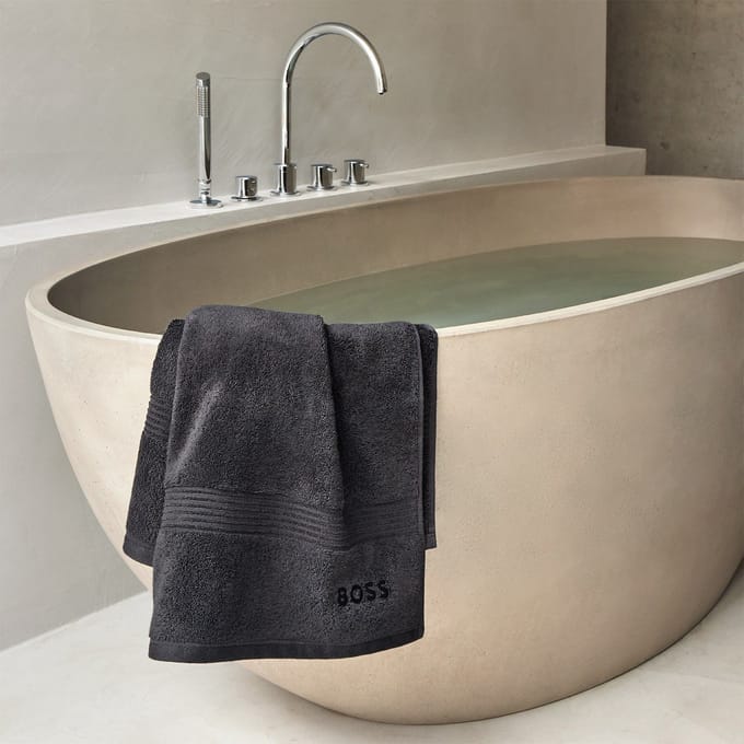 Hugo Boss gastendoekje 40/60 zwart