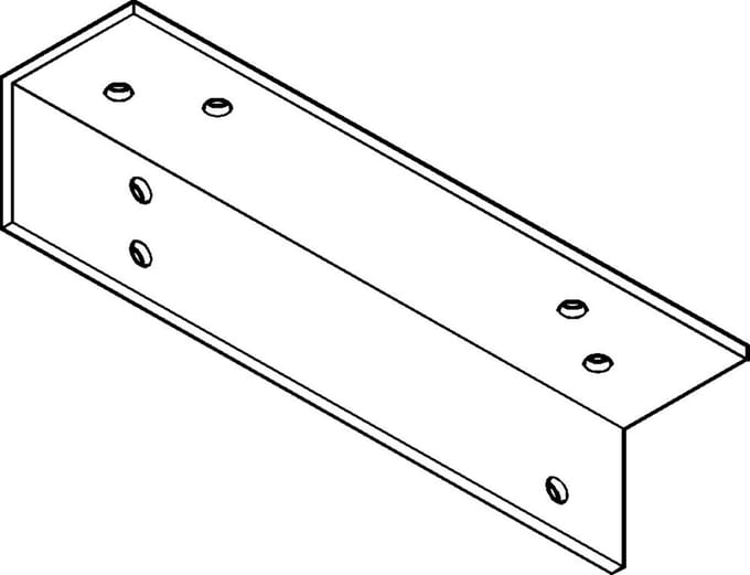 GEZE Hoekconsole voor Deurdranger TS 4000 / TS 5000