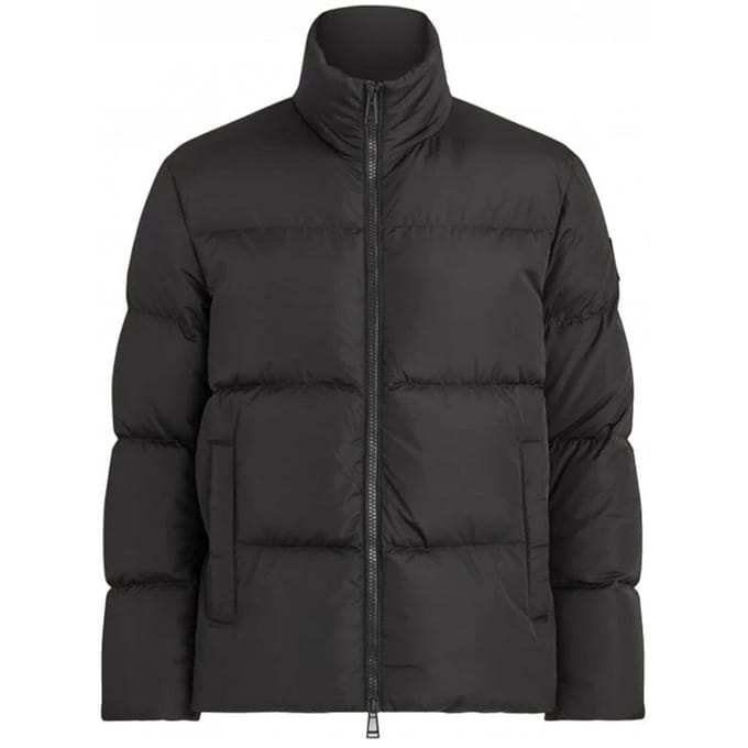 Belstaff Grid Paxton Zwarte Donsjas