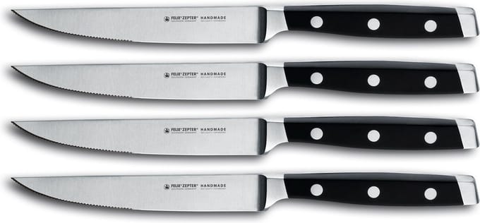 Felix Solingen - First Class Steak Knife Set with 4 Pieces