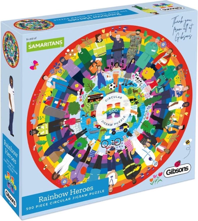 Rainbow Heroes Puzzel (500 stukjes)