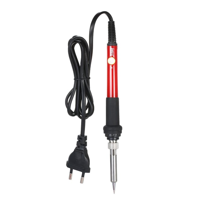 Soldeerboutset 220V 60W Digitale multimeter Soldeerpunten Soldeerdraadset rood