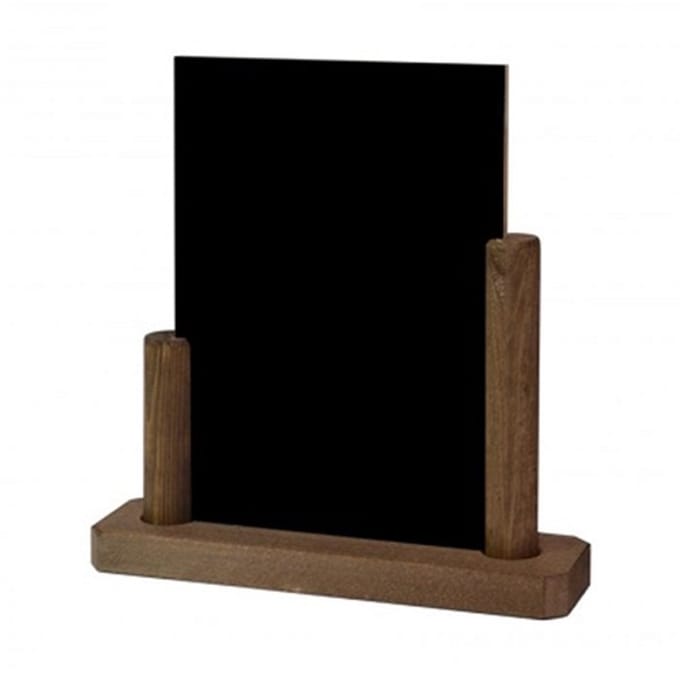 Krijt-tafelstandaard - A4 - type 3 - Dubbelzijdig beschrijfbaar - Beschrijfbaar vlak 20x31cm