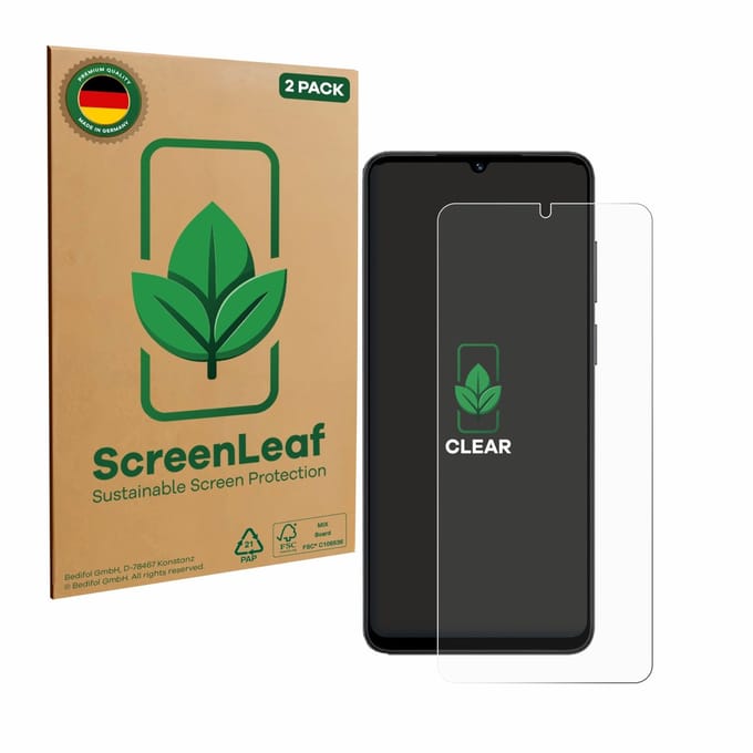2 Stuks Screenprotector voor Honor X5c - Hoogwaardige Beschermfolie transparant