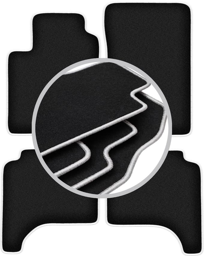 CARLUX-SILVER automatten voor: Suzuki Grand Vitara I 5-deurs (1998-2005)
