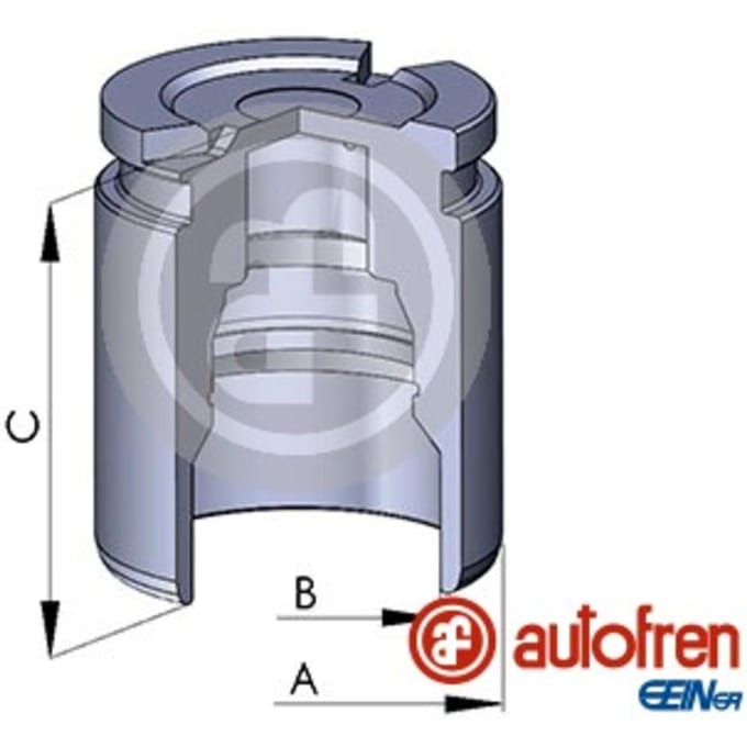 Zuiger, remklauw AUTOFREN SEINSA D025786, achter