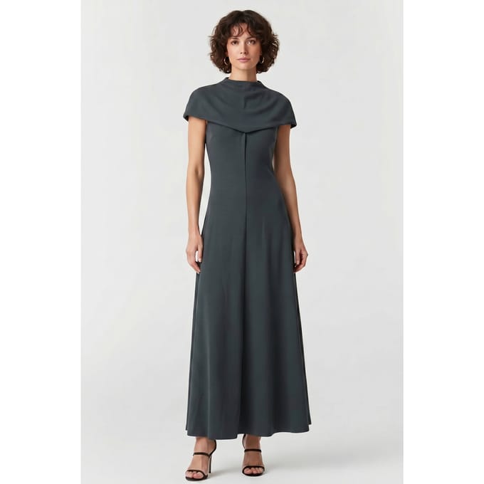 Odd Muse Knitted Cap Sleeve Maxi Dress Teal Taglia: S | Maxi abiti Outlet | Donna | Ciano