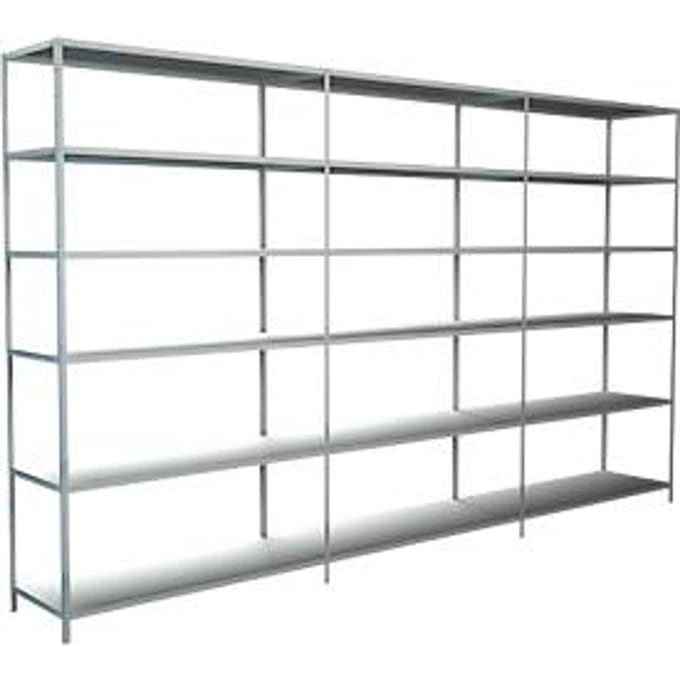Insteekstellingen - B 2600 x D 500 x H 2300 mm - wit