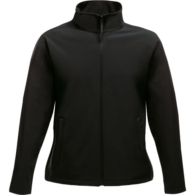 Regatta Dames/Dames Ablaze bedrukbare Soft Shell jas (Zwart/Zwart)
