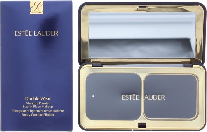 Estée Lauder Double Wear Moisture Powder Stay-In-Place Makeup Empty Compact