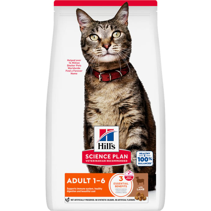 7 kg Lam Adult 1-6 Optimal Care Hill's Science Plan Kattenvoer