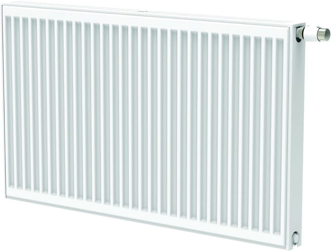 BELRAD Paneelradiator Type 22 600x1400mm - Wit - 6 aansluitingen - 2425W